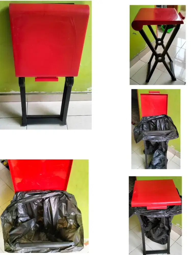 Tempat sampah atau tempat baju kotor multi fungsi dari eropa unik