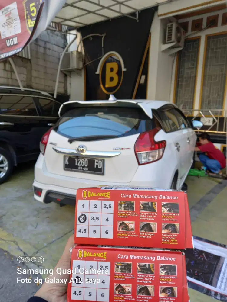 Bantingan keras mobil AUTO TERATASI dg pasang BALANCE Peredam Shock