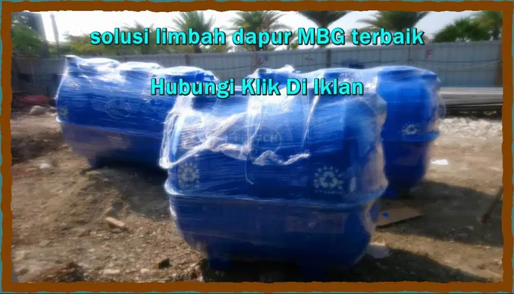 solusi IPALSPPG dapur minyak & sisa makanan MBG