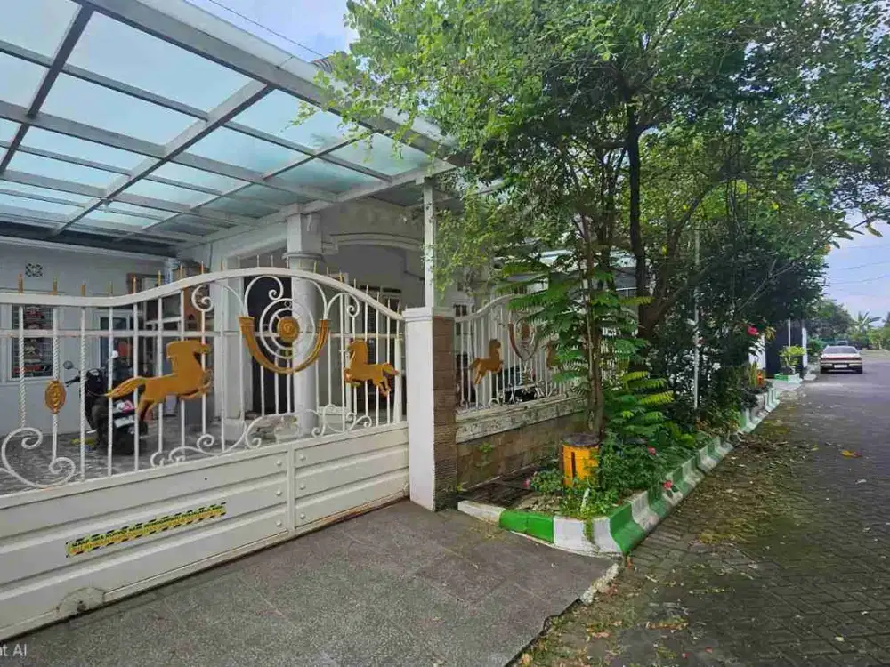 rumah cakep dan nyaman siap huni di sulfat perum bmw taman sulfat one gate dan jalan lebar