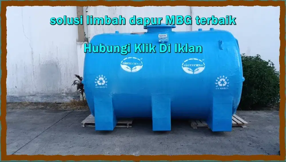 IPAL dapur komersial MBG -IPAL Dapur SPPG