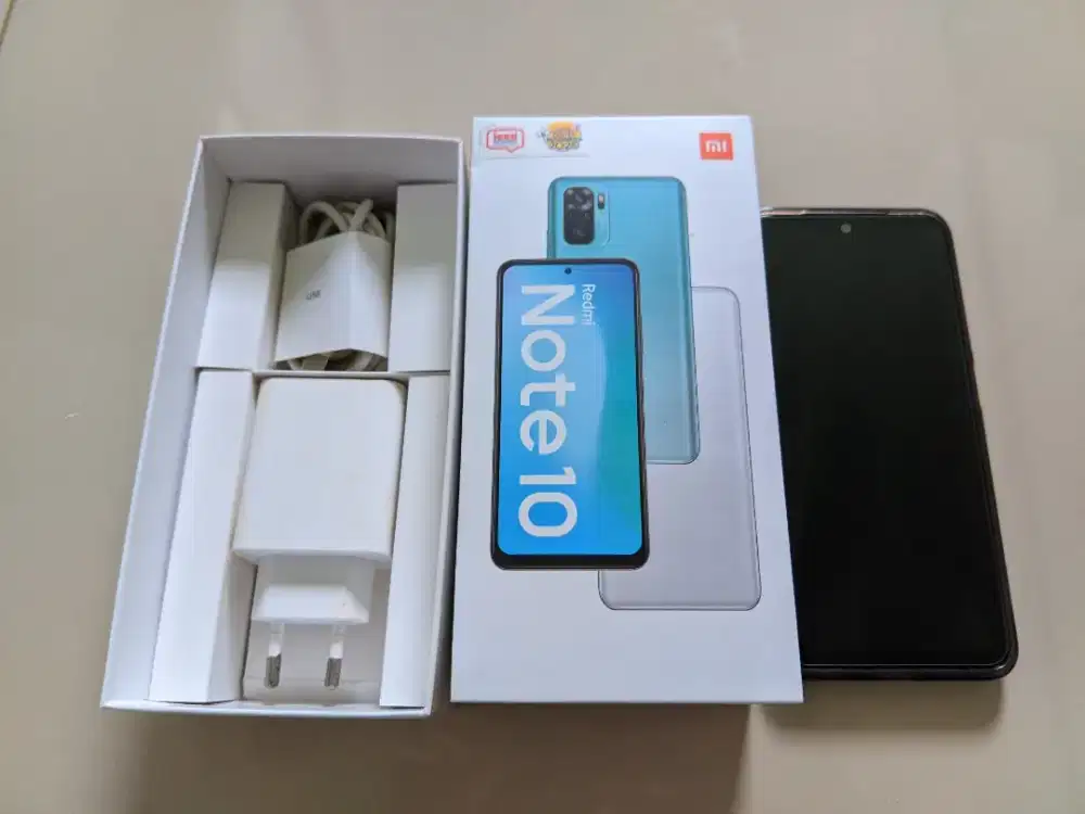 Redmi Note 10 4/64 hitam normal