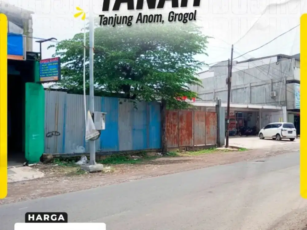 Dijual Tanah Super Strategis di Tanjung Anom, Grogol, Sukoharjo!