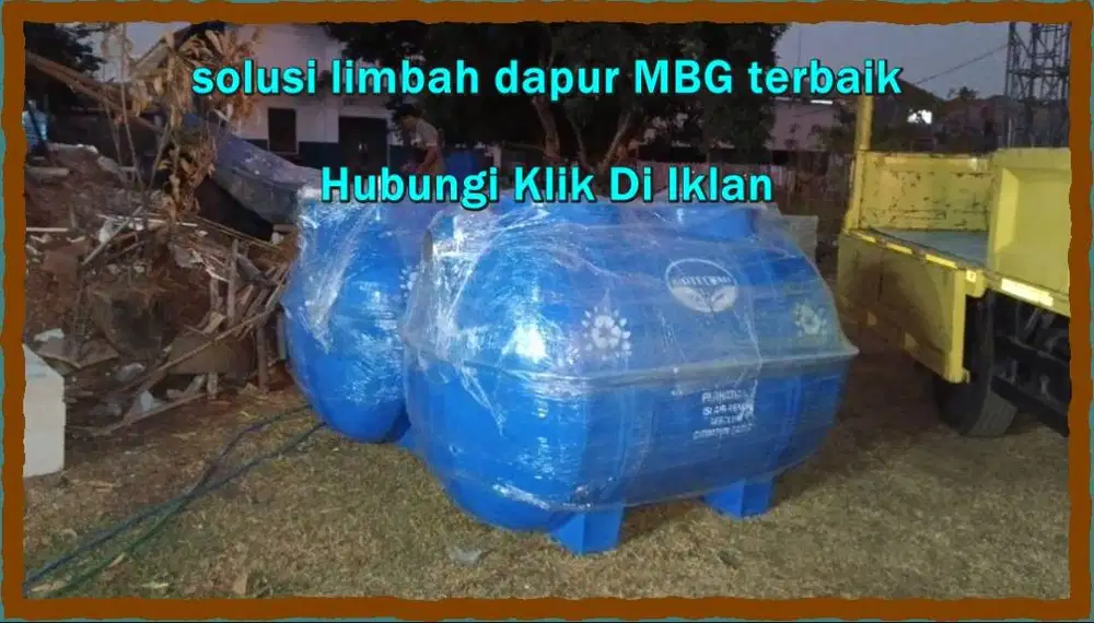 IPAL SPPG dapur minim perawatan MBG