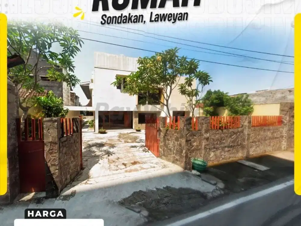 Dijual Rumah Mewah Ekslusif dengan Joglo di Sondakan, Laweyan, Solo!