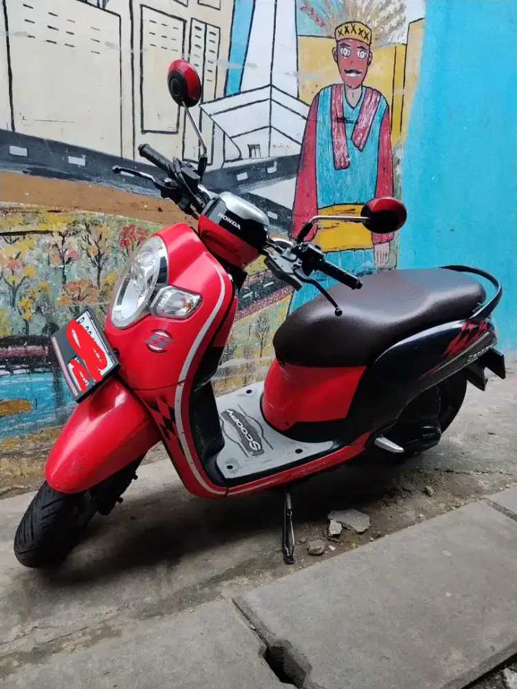 Scoopy 2018 siap pakai