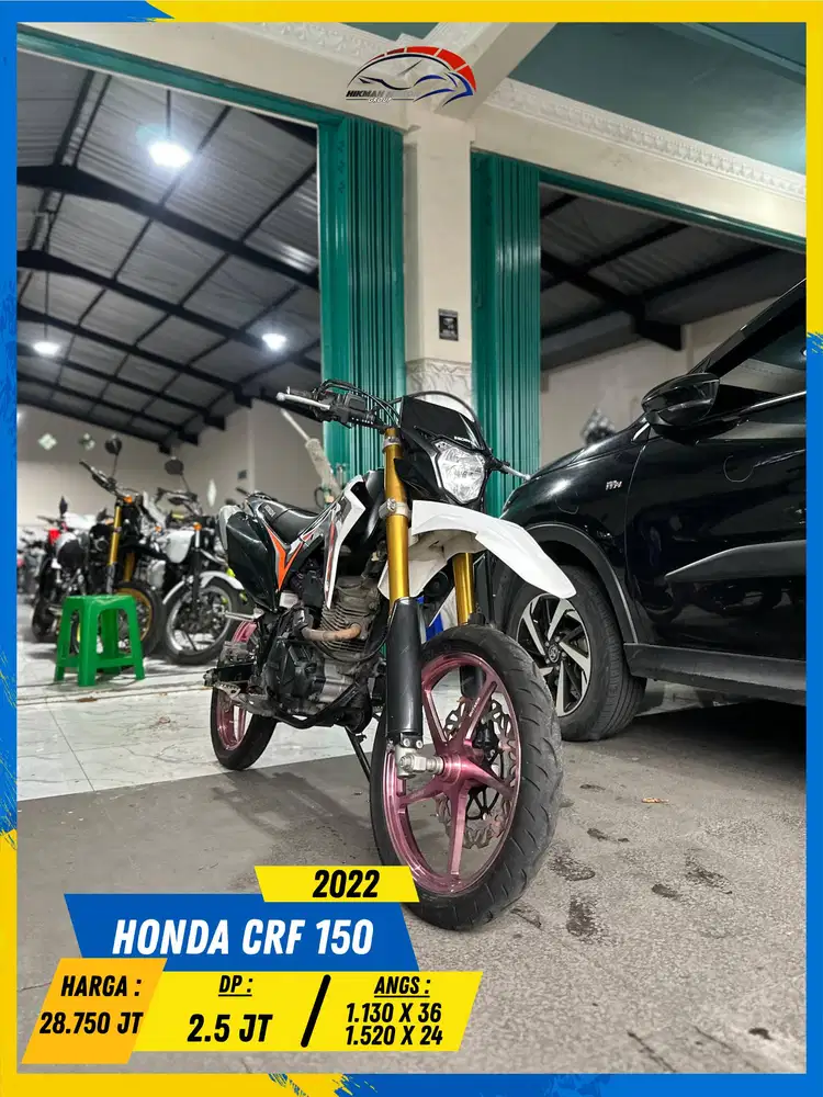 HONDA CRF 2022 MONGGO GAS POLL MASZEHH HIKMAH MOTOR KEPUH