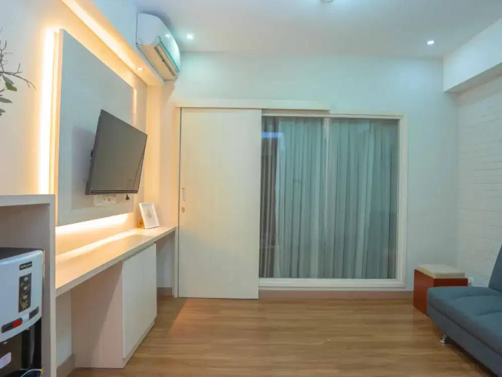 Disewakan Apartemen Skandinavia 1 Kamar Tidur Full Furnished Lt 8 di Kota Tangerang