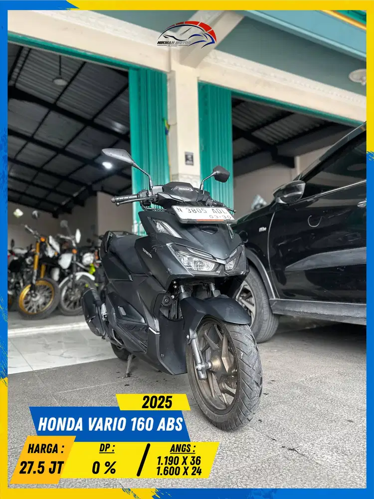 HONDA VARIO 160 ABS 2025 LIKE NEW MASZEHH HIKMAH MOTOR KEPUH