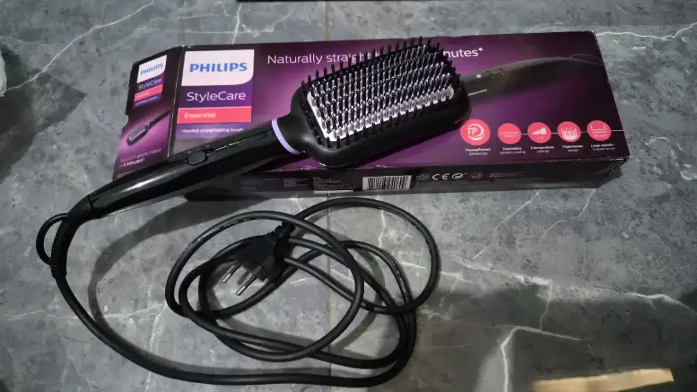 Sisir Catok Philips Heated Straightening BHH880