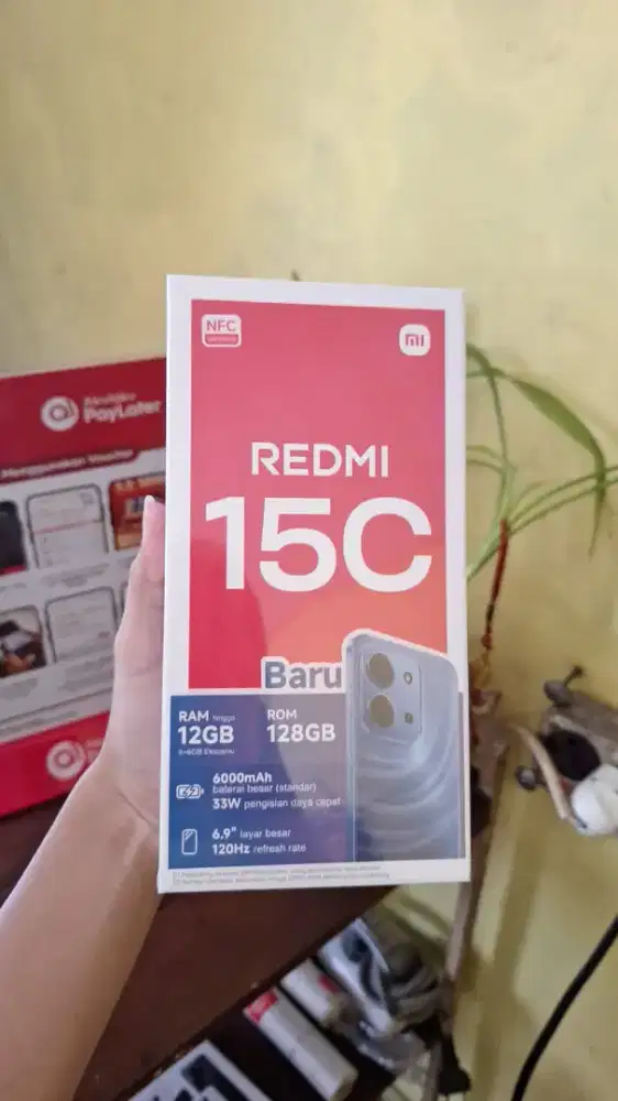 New : Redmi 15C 6+6/128 4G