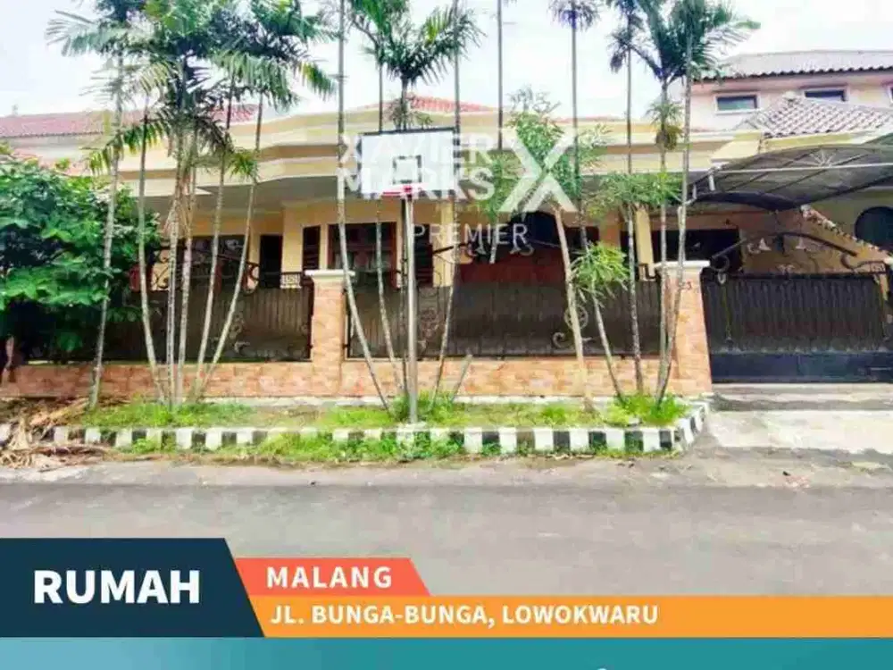 Dijual Cepat Rumah Bagus Terawat di Jalan Bunga - Bunga, Suhat Malang