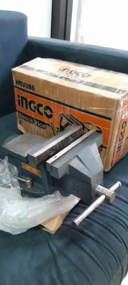 Ingco HBV086 Vice Vise Ragum Catok Paron Tanggem Putar 6 Inch