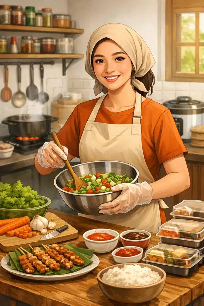 LOKER ASISTEN DAPUR untuk bisnis kuliner rumahan