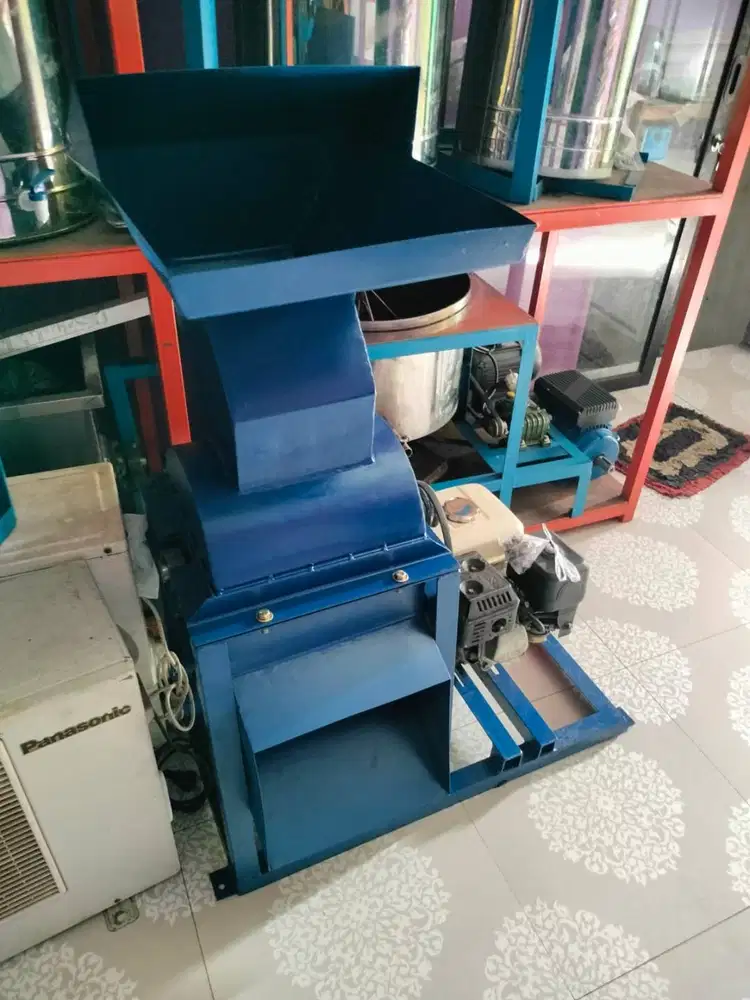 mesin crusher pencacah plastik