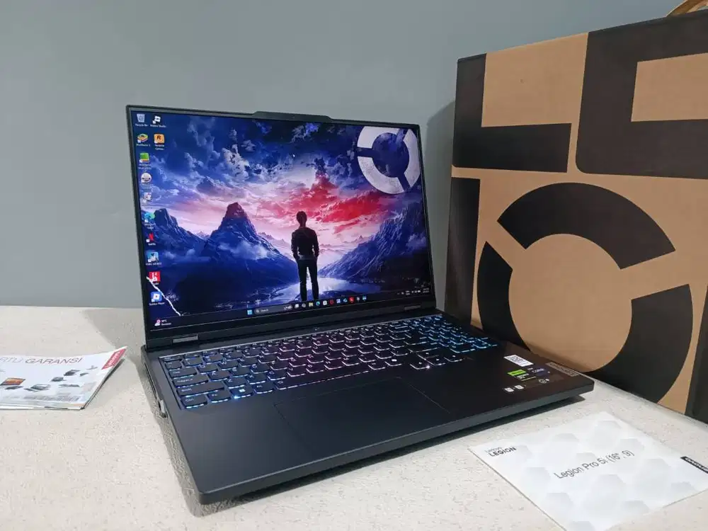 Lenovo Legion Pro 5 i9 Gen 14 RTX 4070 – Fullset, Mulus, Garansi Pa