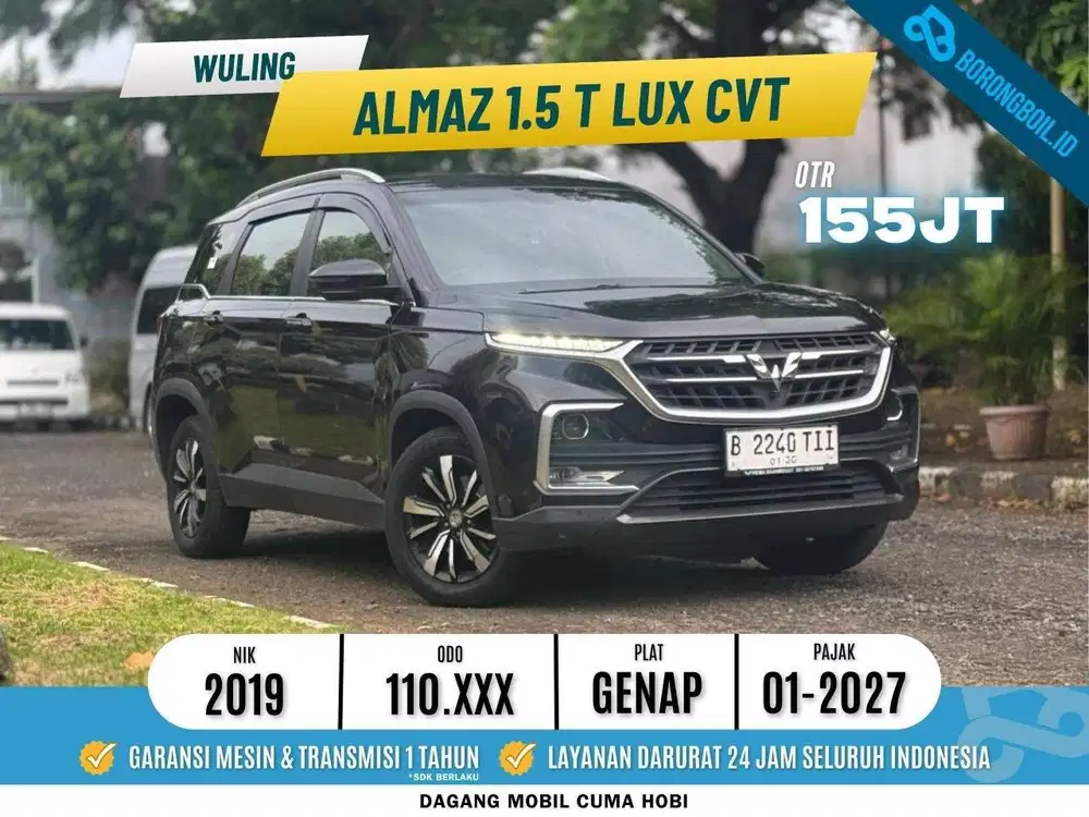 TERMURAH!!ALMAZ EX TLUX AT 7SEATER 2019