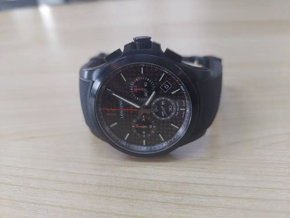 Jam Longines Conquest 42 L3.717.2.66.9 V.H.P Chronograph Grey