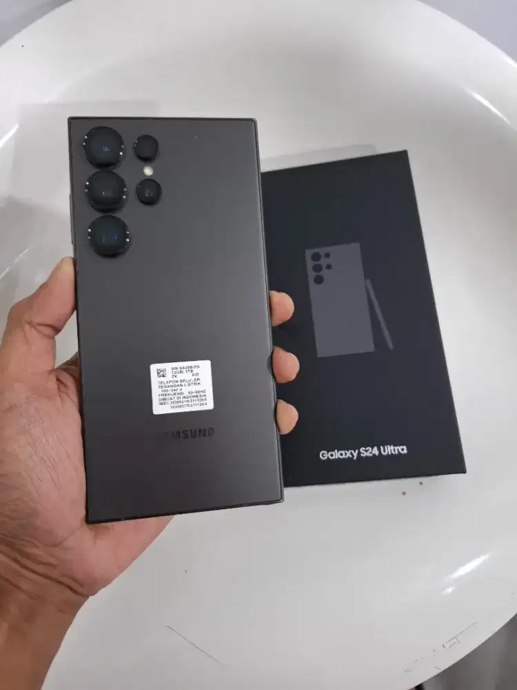 Samsung S24 Ultra 5G 12/1TB sein jetblack like new