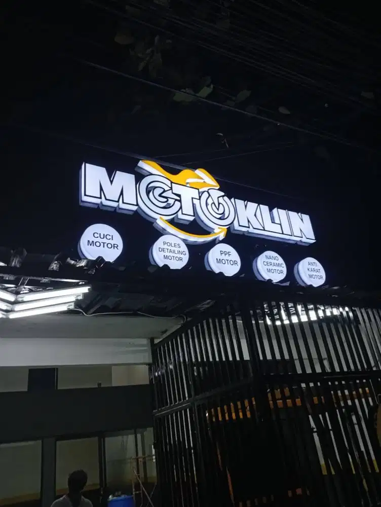 Huruf Timbul//Papan Nama//Neon Box//Reklame//Acrylic//murah