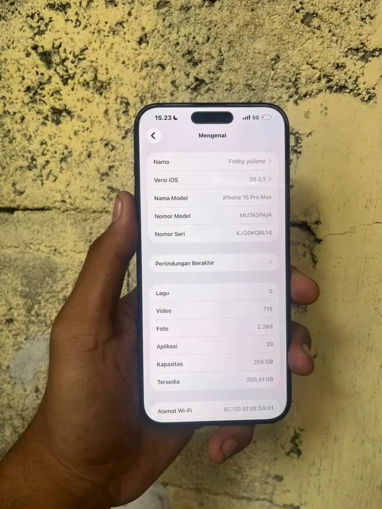 iphone 15 promax 256gb ibox