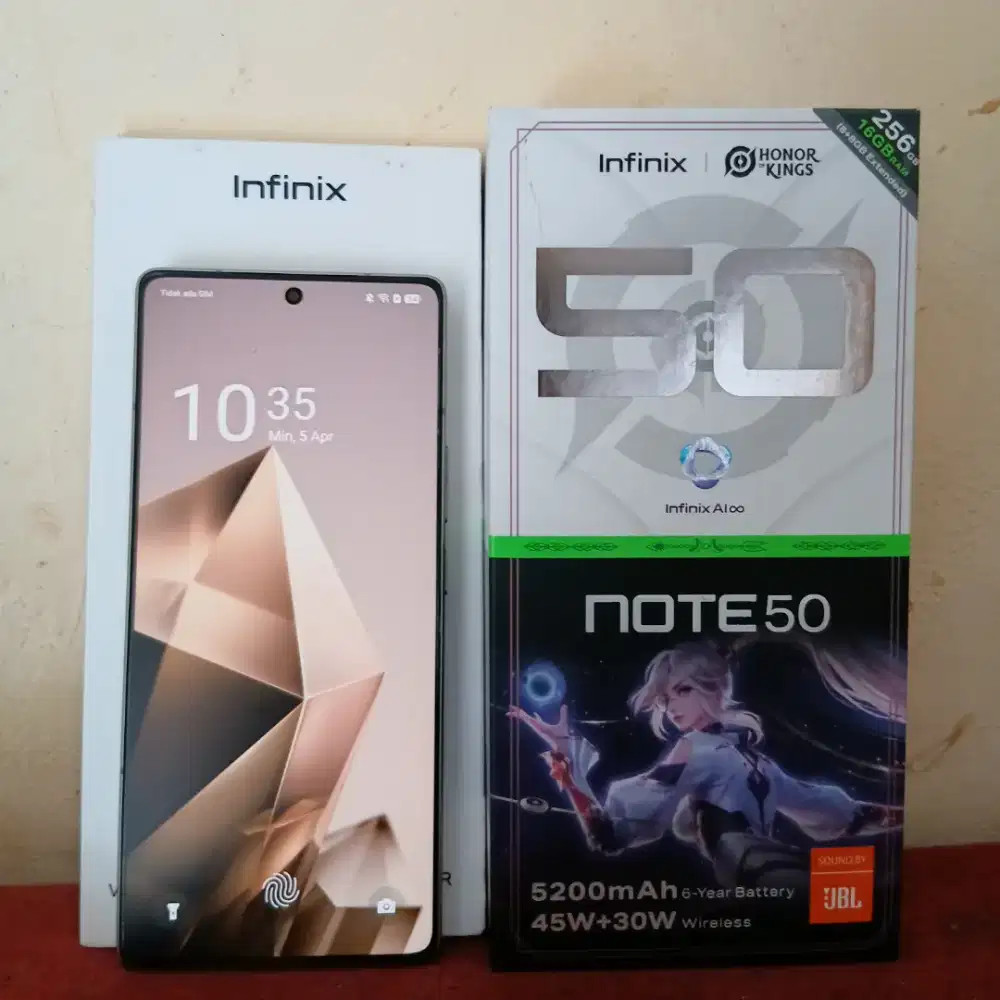 Infinix note 50 4G 8/256 fullset