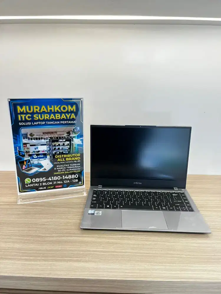 Infinix X1 Intel core i5 1035G1 Ram 8GB sSD 512GB layar 14 FHD IPS.