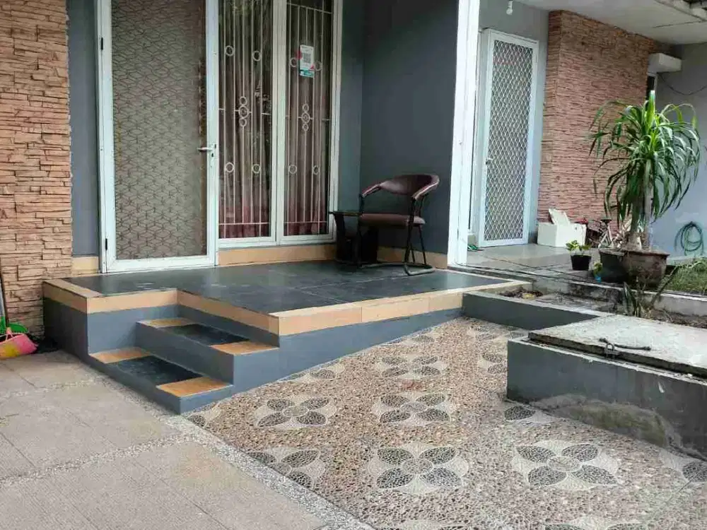 sewakan rumah full furnish cluster vasana harapan indah bekasi