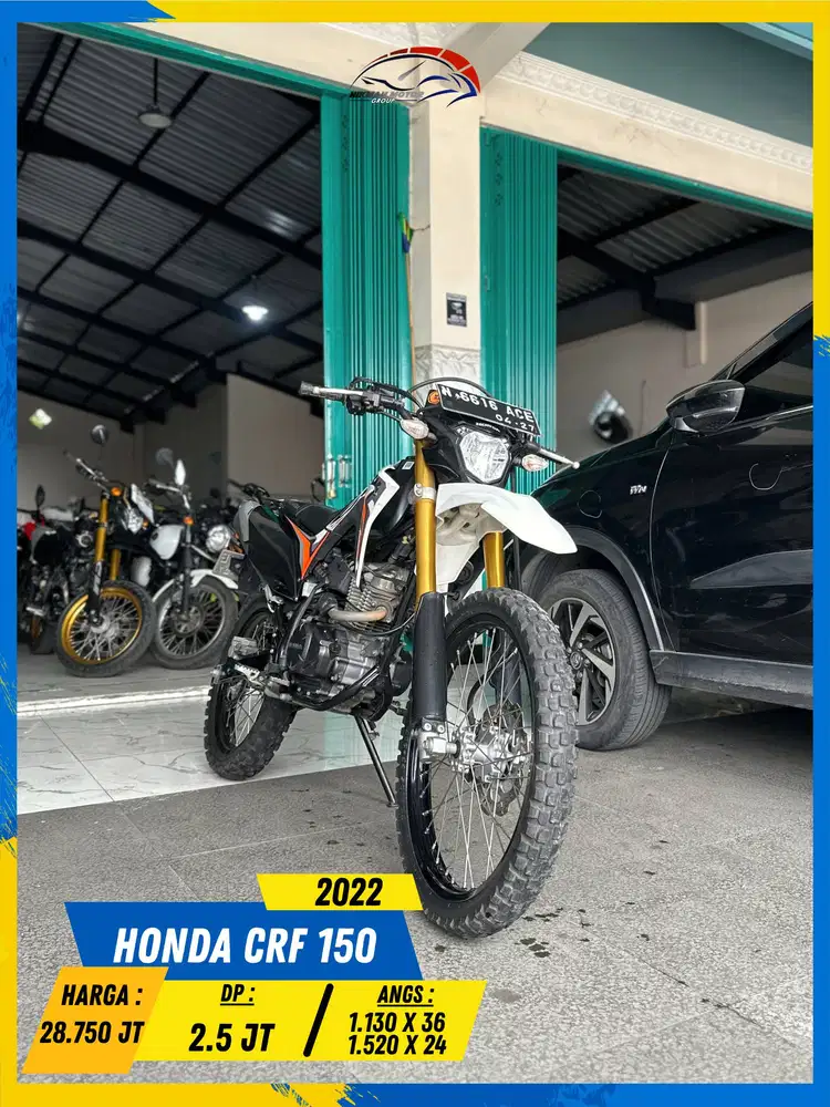 HONDA CRF 2022 MONGGO GAS POLL MASZEHH HIKMAH MOTOR KEPUH