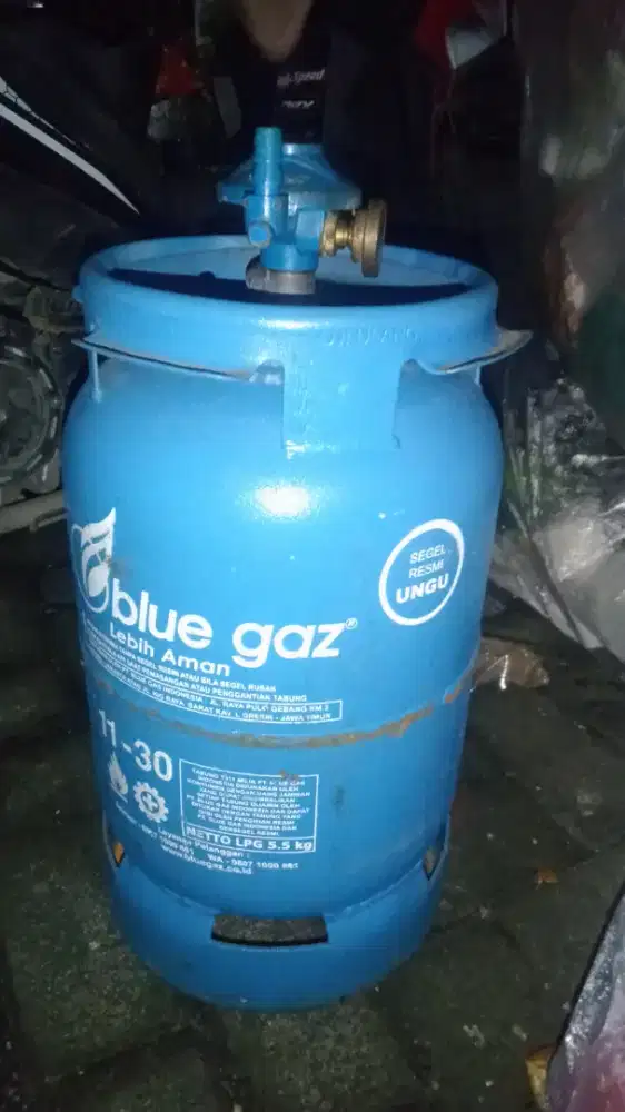 Tabung bluegas 5,5 + legulatornya