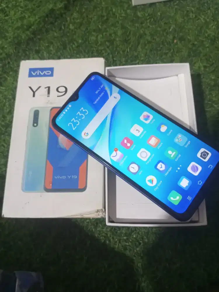 vivo y19 lengkap 8/256