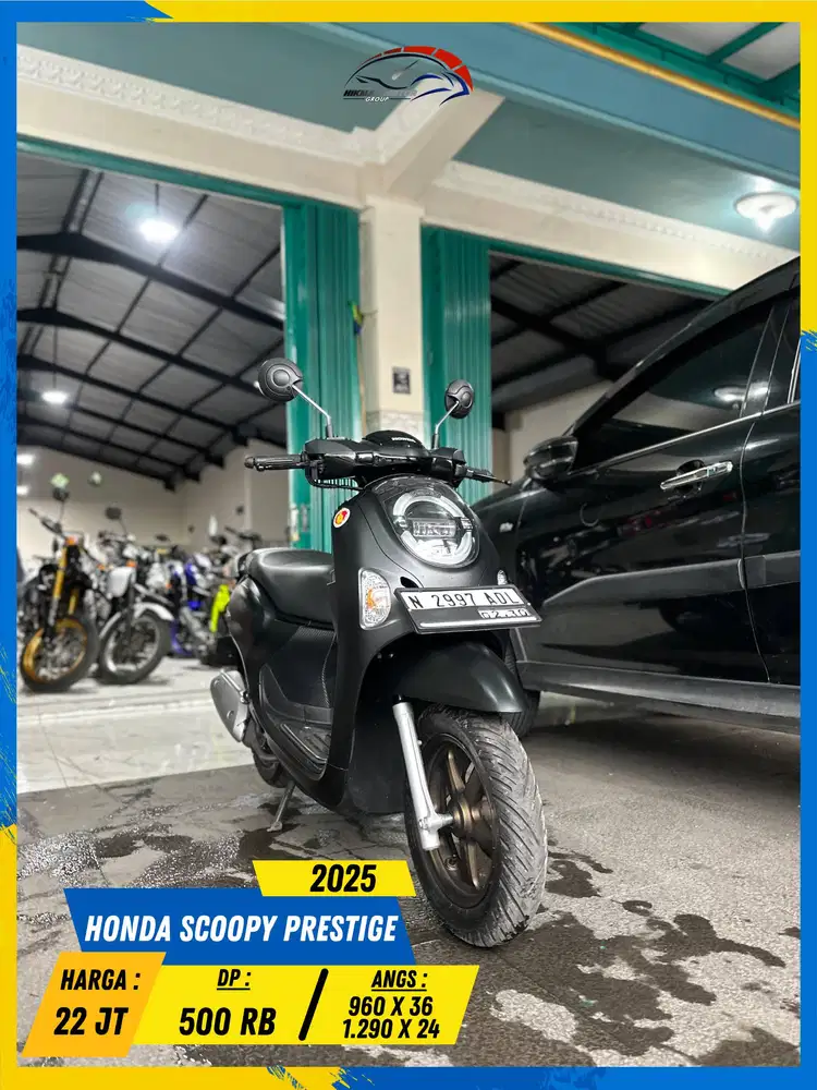 HONDA SCOOPY PRESTIGE 2025 LIKE NEW MASZEHH HIKMAH MOTOR KEPUH