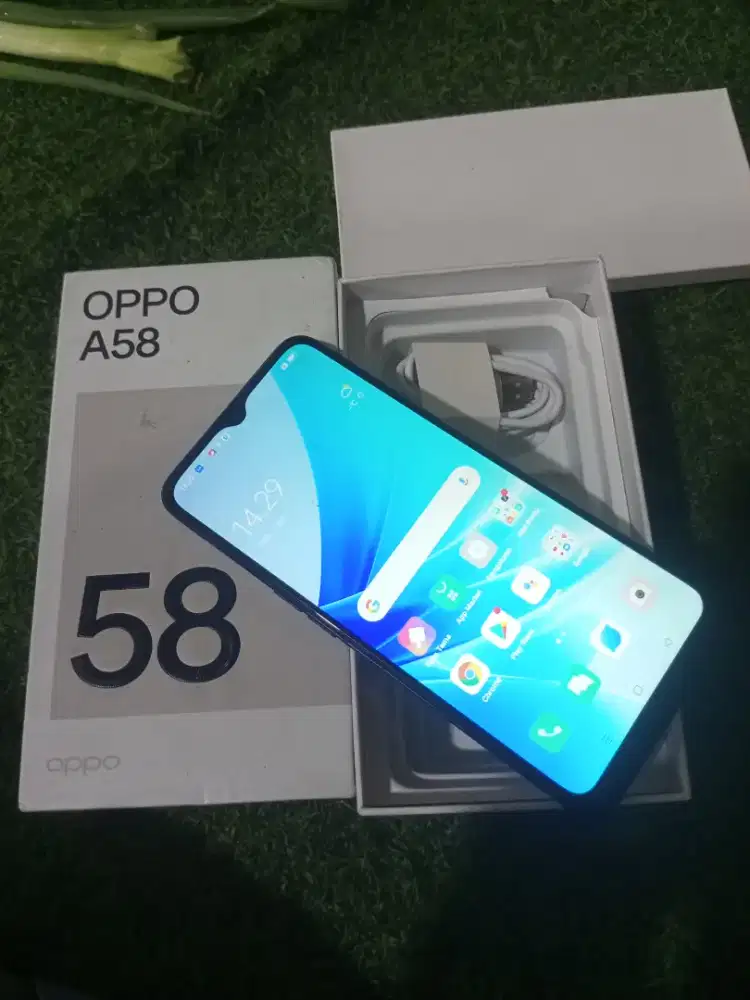 oppo a58 lengkap 8/256