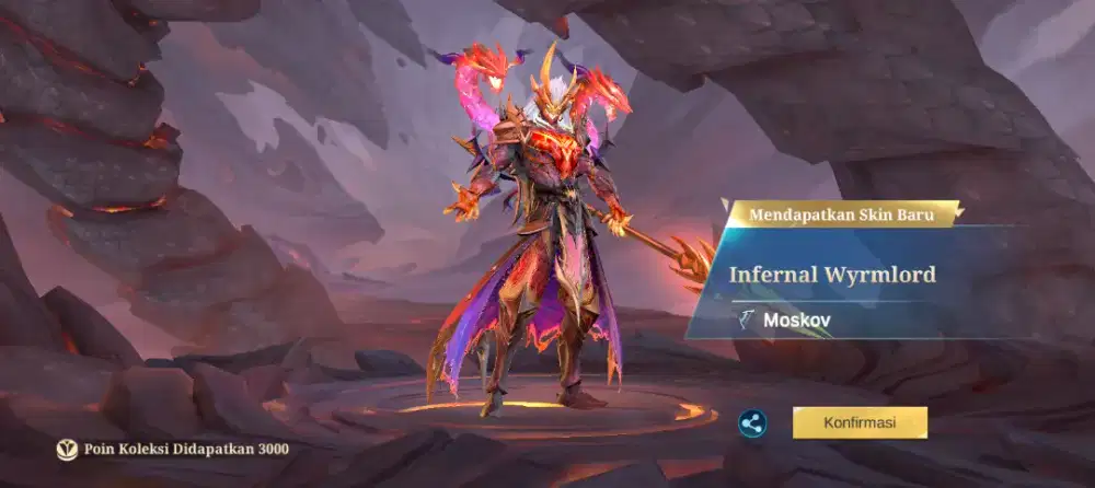 Jual akun mobile legend