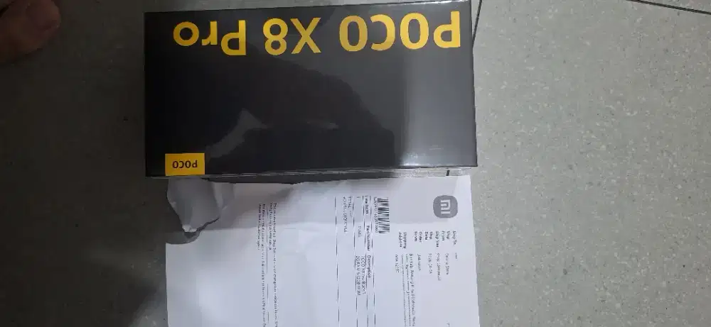 Poco x8 pro 12/512 Hitam