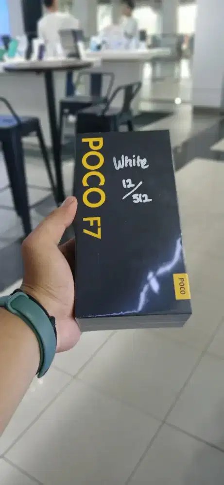 Ready. Poco F7 12/512GB, barang baru harga murah
