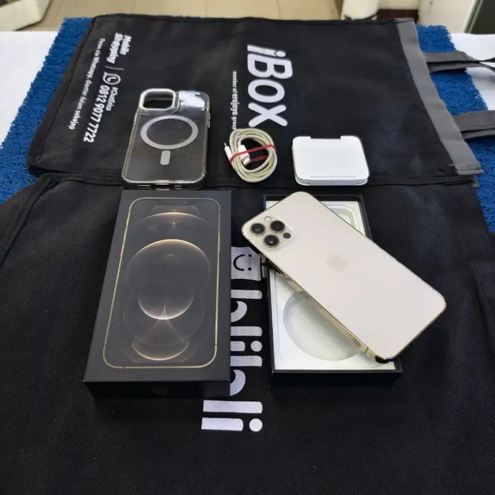 Iphone 12 Pro 256GB 99% perfeck like new BH 78% Ex Garansi resmi iBox