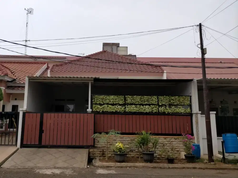 Dijual Rumah Cluster Siap Huni dan Bebas Banjir di Bulevar Hijau