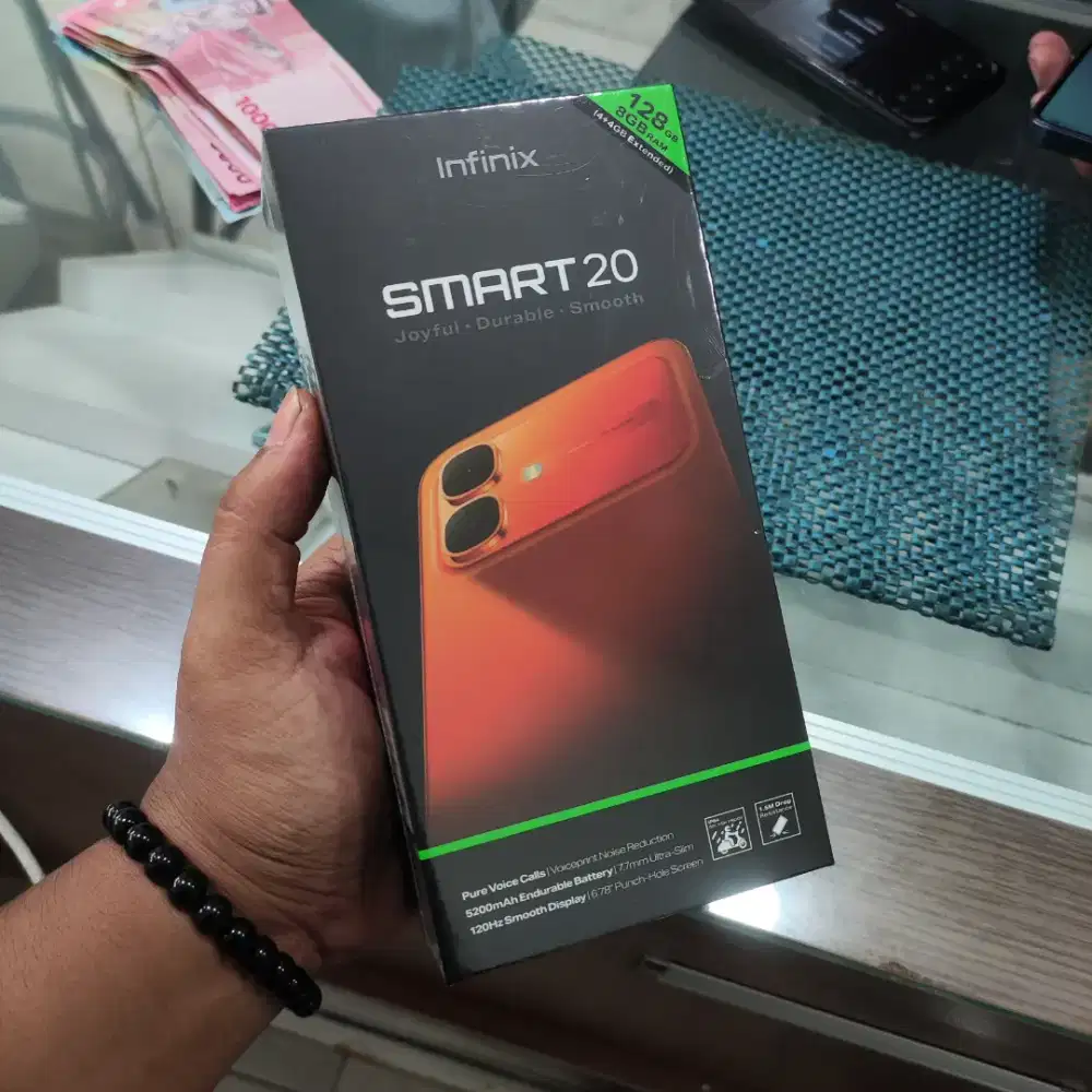 Infinix Smart 20, 4/128Gb New, bisa TT