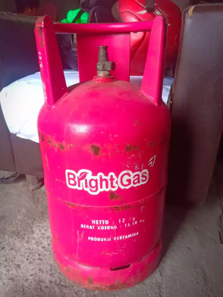 Di cari Tabung LPG elpiji bright gas 12kg