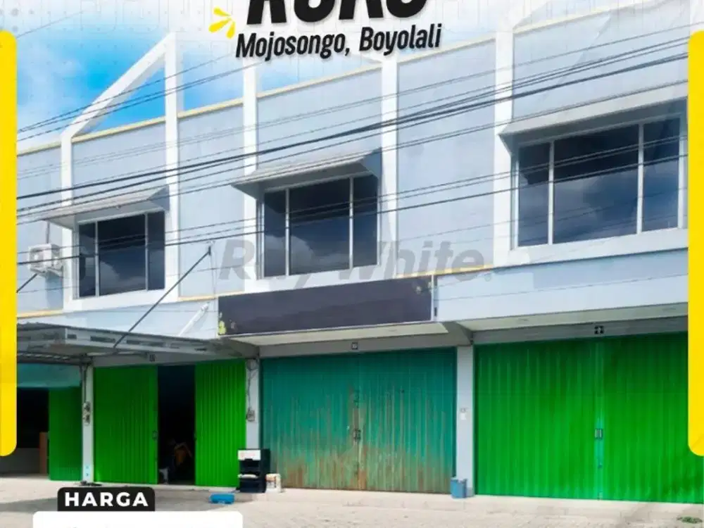 Dijual Ruko Strategis 2 Lantai di Mojosongo, Boyolali!!