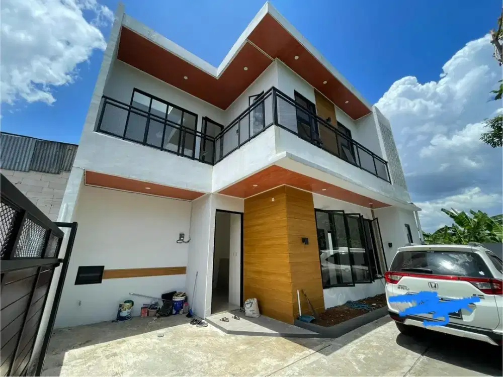 Rumah Cimanggis Depok Tanah Luas Pinggir Jalan Siap Huni