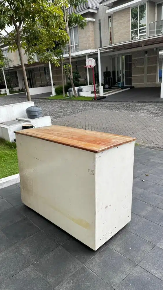 Booth stand meja jualan 120x60