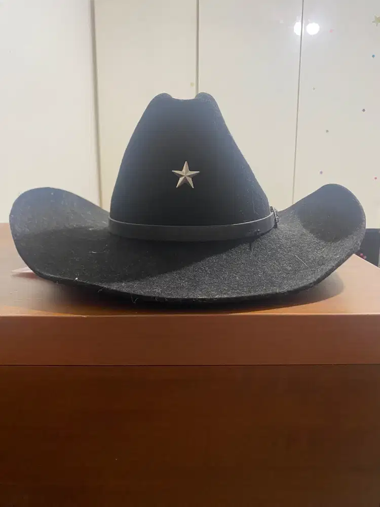Topi cowboy Stetson ukuran 73/4” buatan USA
