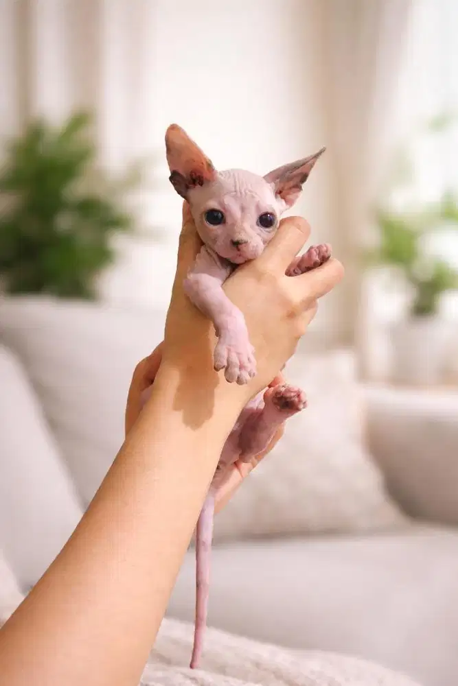 Sphynx kitten jantan