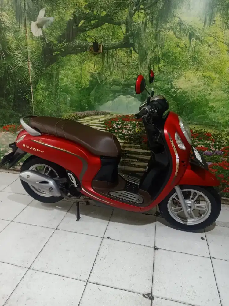 Honda Scoopy prestige th 2023 original istimewa gress