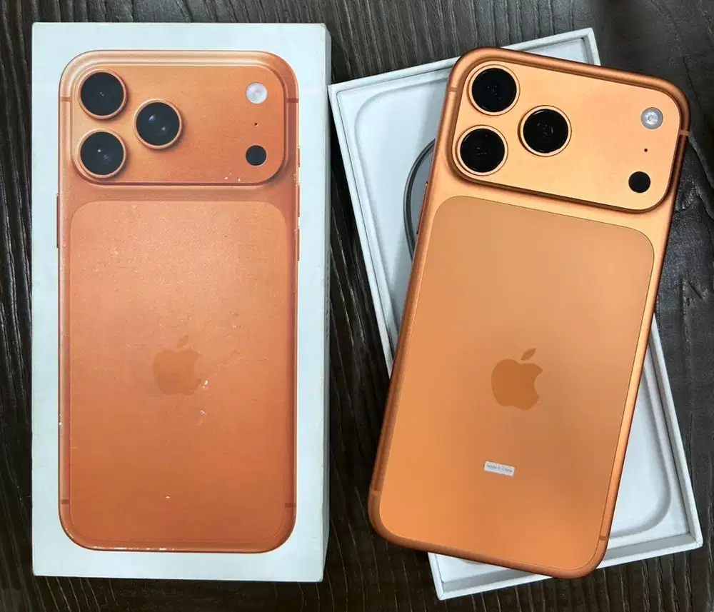 Iphone 17 Pro Max 1Tb orange masih garansi Ibox mulus fullset nominus