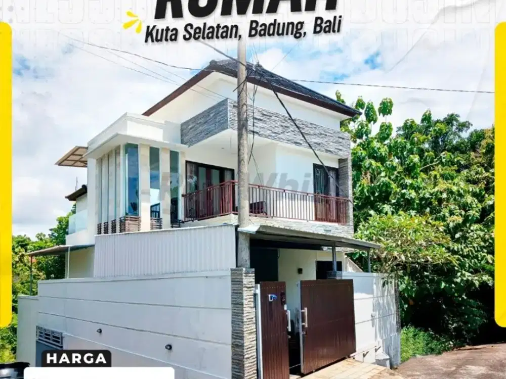 Dijual Rumah Modern Minimalis di Kuta Selatan, Badung, Bali!
