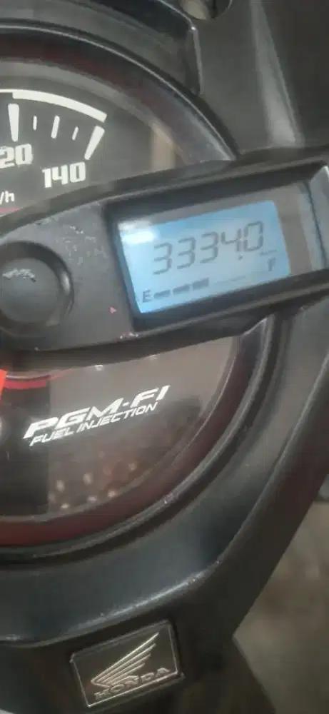 Honda beat smart key warna hitam doff