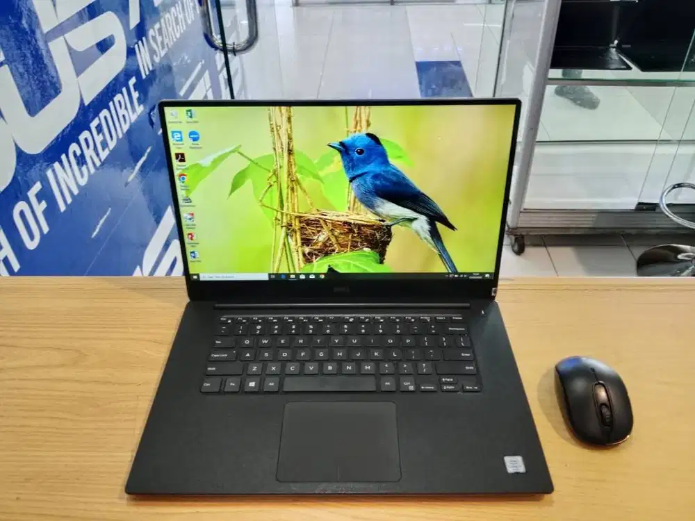 DIJUAL SLIM LAPTOP DESAINS GRAFIS DELL PRECISION 5510 CORE i7 RAM 8GB